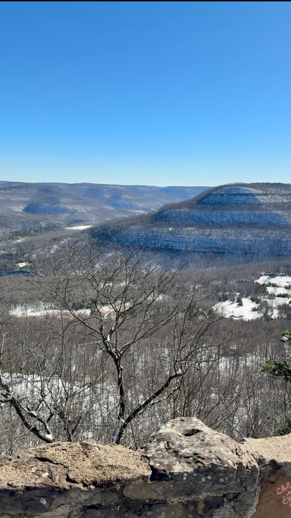 Arkansas Grand Canyon in Winter